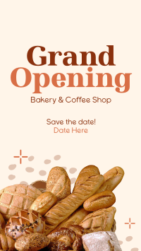Bakery Opening Notice YouTube short Image Preview