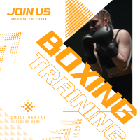 Join our Boxing Gym Instagram post Image Preview