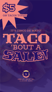 Cinco De Mayo Taco Facebook story Image Preview