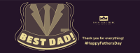 Best Dad Facebook cover Image Preview
