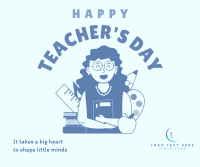 Teachers Day Celebration Facebook Post Design