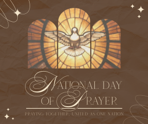 Elegant Day of Prayer Facebook post Image Preview