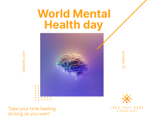Mental Health Day Facebook post Image Preview
