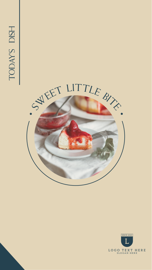 Sweet Little Bite Instagram Story Design Image Preview