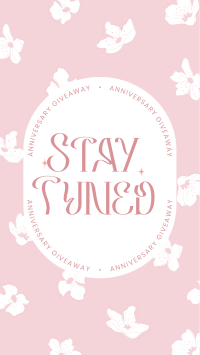 Floral Anniversary Giveaway Facebook story Image Preview