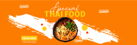 Thai Flavour Twitter Header Design