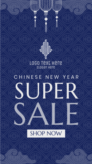 Lunar New Year Sale Instagram story Image Preview