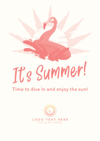 Summer Beach Poster Design