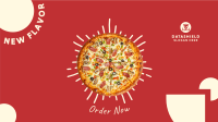 Delicious Pizza Promotion Facebook Event Cover Image Preview