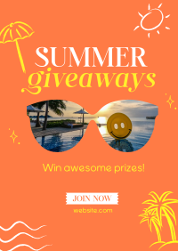 Summer Treat Giveaways Flyer Image Preview