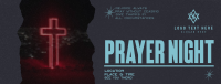 Modern Prayer Night Facebook cover Image Preview