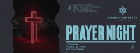 Modern Prayer Night Facebook Cover Image Preview