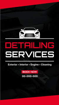 Car Detailing Services Instagram story Image Preview