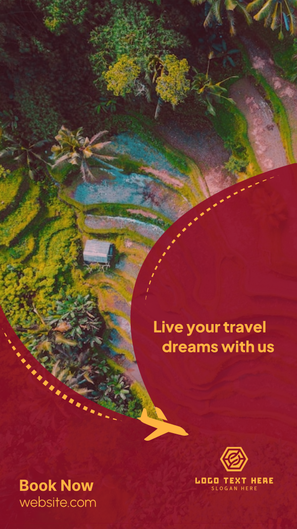 Your Travel Dreams Instagram Story Design Image Preview