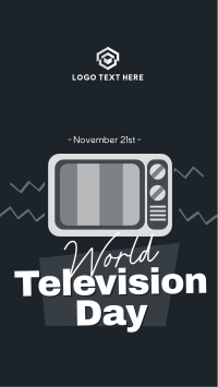 World Television Day TikTok video Image Preview