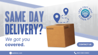 Express Delivery Package Animation Preview