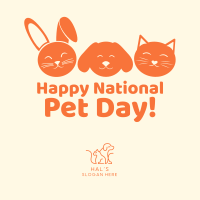 National Pet Day Instagram Post Image Preview