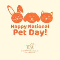 National Pet Day Instagram post Image Preview