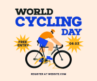 World Bicycle Day Facebook post Image Preview