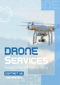 Drone Video and Photography Flyer Design
