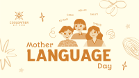 Mother Language Celebration Facebook Event Cover Design