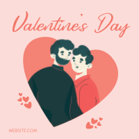 Valentine Couple Linkedin Post Image Preview