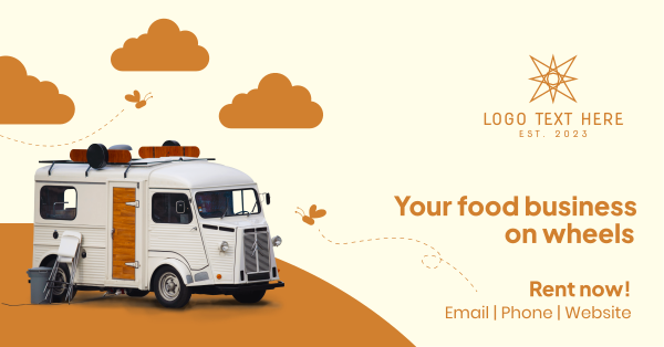 Rent Food Truck Facebook Ad Design Image Preview