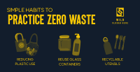 Simple Habits to Zero Waste Facebook Ad Design