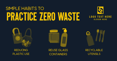 Simple Habits to Zero Waste Facebook ad Image Preview
