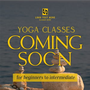 Yoga Classes Coming Instagram post Image Preview