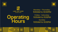 Geometric Corporate Schedule Animation Preview