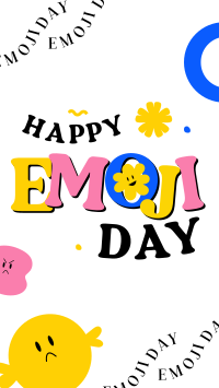 Assorted Emoji Instagram Story Design