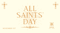 Solemn Saints' Day Animation Image Preview