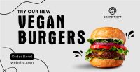 Vegan Burger Buns  Facebook Ad Design