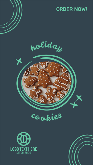 Christmas Cookie Day Facebook story