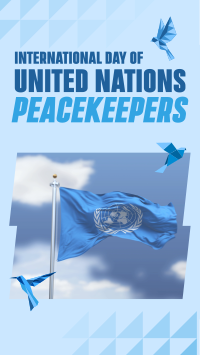 International Day of United Nations Peacekeepers Instagram reel Image Preview