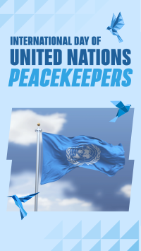 International Day of United Nations Peacekeepers Instagram Reel Image Preview