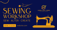 Sewing Workshop Facebook Ad Preview