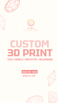 3D Print Instagram Story Design