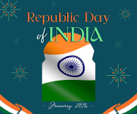 Indian National Republic Day Facebook Post Image Preview