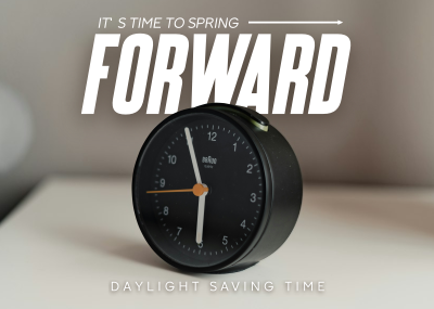 Spring Forward Postcard Image Preview
