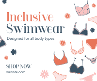 Inclusive Swimwear Facebook Post Design