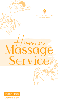 Home Massage Service Instagram Reel Design