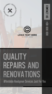 Quality Repairs and Renovations YouTube Short Preview