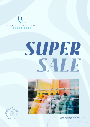 Super Shopping Sale Poster Image Preview