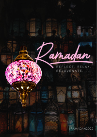 Ramadan Stained Lamp Flyer Image Preview