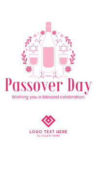 Celebrate Passover Facebook Story Design