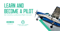 Flight Training Program Facebook Ad Design