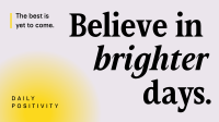 Daily Positivity Animation Preview
