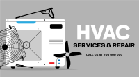 Best HVAC Service Facebook Event Cover Design